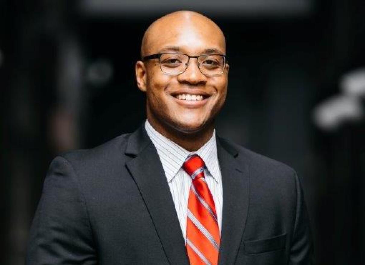 Marcus Thompson is an Anderson Township native and 35-year-old Republican. If he defeats incumbent R. Dee Stone this fall, he would become the first African American ever elected to an Anderson Township office.